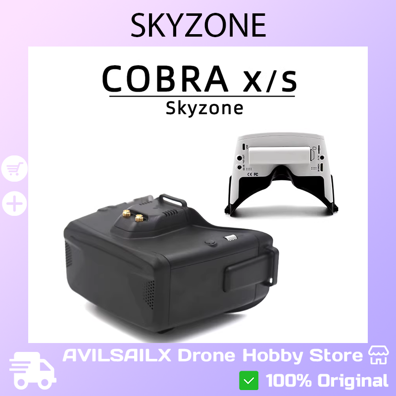 Kacamata FPV SKYZONE Cobra SD  - Skyzone Cobra X V2 Fpv Goggles ulasan dan harga